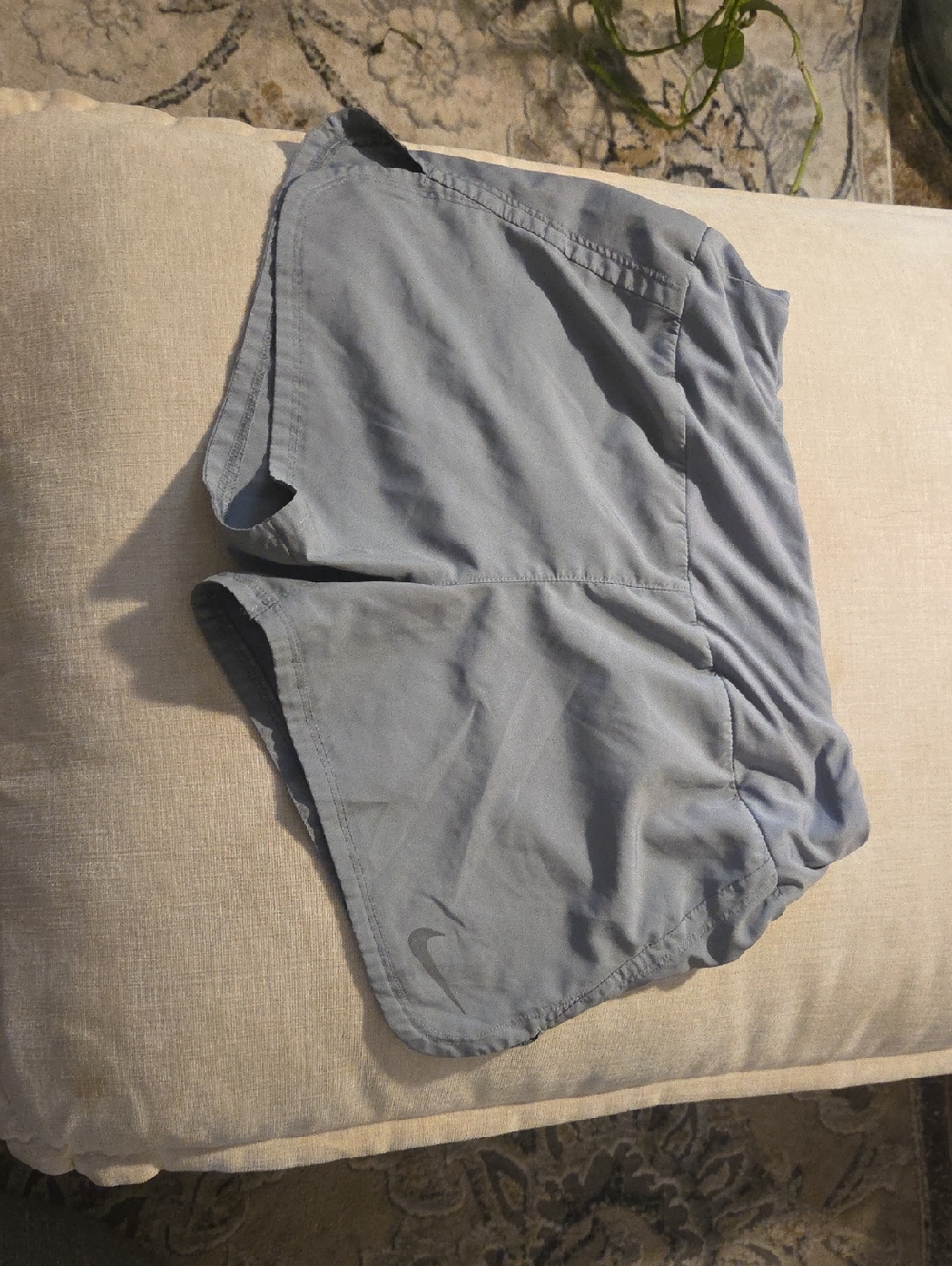 Nike Light Gray Athletic Shorts